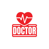 Classic Doctor Sticker for Professional Drivers